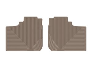 Dodge Ram Truck 1500 Rubber Mats - Rear - WeatherTech - Tan - `19-`27