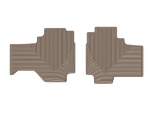 RAM Ram 1500 Floor Mats - Rear - WeatherTech - All-Weather Rubber - Tan - `19-`27 RAM Ram 1500 Floor Mats - Rear - WeatherTech - All-Weather Rubber - Tan - `19-`27