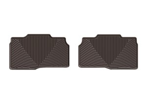 Ford Explorer Rubber Mats - Rear - WeatherTech - All-Weather - Cocoa - `20-`27 Ford Explorer Rubber Mats - Rear - WeatherTech - All-Weather - Cocoa - `20-`27