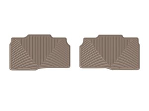 Ford Explorer Floor Mats - Rear - WeatherTech - All-Weather - Tan - `20-`27 Ford Explorer Floor Mats - Rear - WeatherTech - All-Weather - Tan - `20-`27