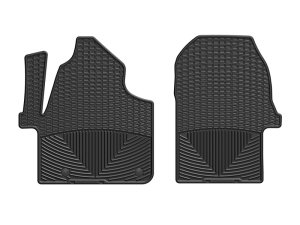 Mercedes-Benz Sprinter Floor Mats - Front - WeatherTech - Rubber - Black - `19-`27 Mercedes-Benz Sprinter Floor Mats - Front - WeatherTech - Rubber - Black - `19-`27