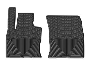 Ford Escape Floor Mats - Front - WeatherTech - Rubber - Black - `20-`27 Ford Escape Floor Mats - Front - WeatherTech - Rubber - Black - `20-`27