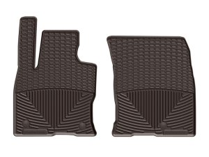 Ford Escape Floor Mats - Front - WeatherTech - Rubber - Cocoa - `20-`27 Ford Escape Floor Mats - Front - WeatherTech - Rubber - Cocoa - `20-`27