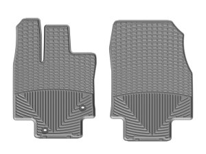 Toyota Highlander Floor Mats - Front - WeatherTech - All-Weather - Grey - `19-`27