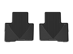 Toyota Highlander Floor Mats - Rear - WeatherTech - Rubber - Black - `20-`27