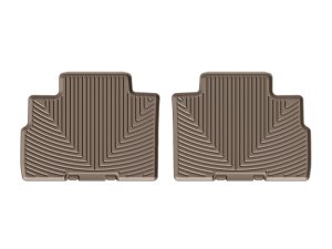 Nissan Sentra Rubber Floor Mats - Rear - WeatherTech - All-Weather - Tan - `20-`27