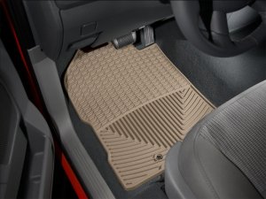 Dodge Ram 1500 Floor Mats - Front - WeatherTech - Rubber - Tan - `02-`05