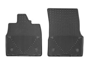 Chevrolet Corvette Floor Mats - Front - WeatherTech - Rubber - Black - `20-`27 Chevrolet Corvette Floor Mats - Front - WeatherTech - Rubber - Black - `20-`27
