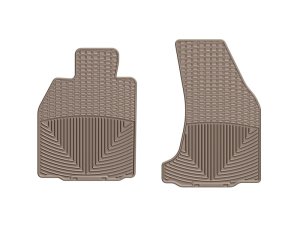 Porsche 911 Floor Mats - Front - WeatherTech - All-Weather - Tan - `05-`11