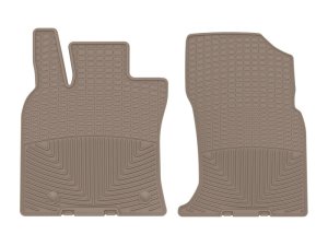 Toyota Camry Rubber Floor Mats - Front - WeatherTech - All-Weather - Tan - `20-`27
