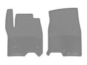 Cadillac Escalade Floor Mats - Front - WeatherTech - Rubber - Grey - `21-`27