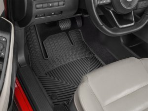 Nissan Rogue Floor Mats - Front - WeatherTech - Rubber - Black - `21-`27