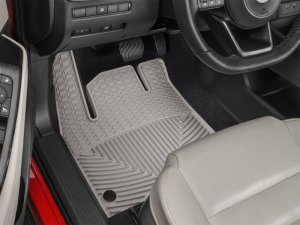 Nissan Rogue Floor Mats - Front - WeatherTech - All-Weather - Grey - `21-`27