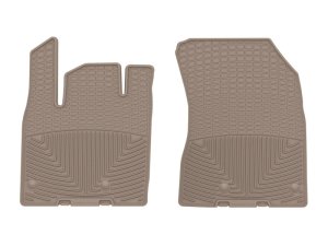 Nissan Rogue Floor Mats - Front - WeatherTech - All-Weather - Tan - `21-`27