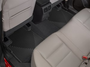 Nissan Rogue Floor Mats - Rubber - Rear - WeatherTech - Black - `21-`27