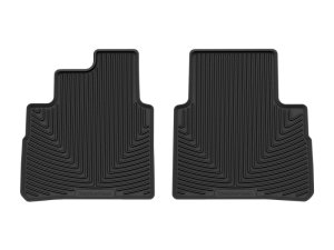 Nissan Rogue Floor Mats - Rubber - Rear - WeatherTech - Black - `21-`27