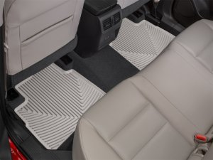 Nissan Rogue Floor Mats - Rear - WeatherTech - Rubber - Grey - `21-`27