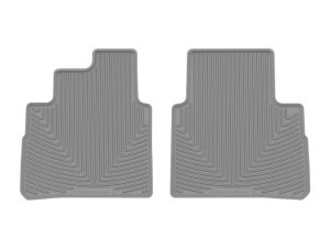 Nissan Rogue Floor Mats - Rear - WeatherTech - Rubber - Grey - `21-`27