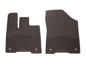 Toyota Sienna Floor Mats - Front - WeatherTech - Rubber - Cocoa - `21-`27