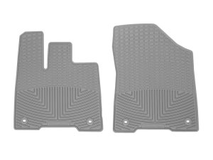 Toyota Sienna Floor Mats - Front - WeatherTech - Rubber - Grey - `21-`27