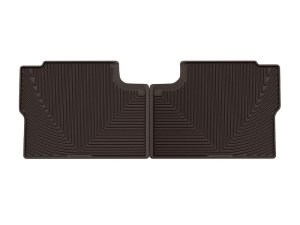 Ford F-150 Raptor Rubber Mats - Rear - WeatherTech - All-Weather - Cocoa - `21-`27