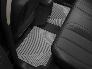Ford Raptor Floor Mats - Rear - WeatherTech - Rubber - Grey - `21-`27