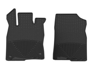 Honda Civic Floor Mats - Front - WeatherTech - Rubber - Black - `22-`27