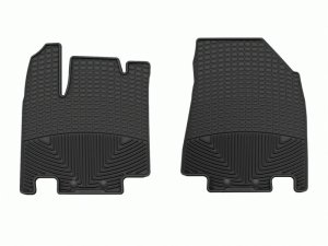 Nissan Pathfinder Floor Mats - Front - WeatherTech - All-Weather - Black - `22-`27 Nissan Pathfinder Floor Mats - Front - WeatherTech - All-Weather - Black - `22-`27