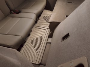 Lexus LX470 Floor Mats - Rear - WeatherTech - Rubber - Tan - `98-`07