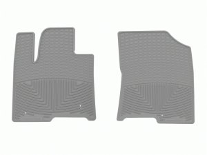 Kia Sorento Plug-In Hybrid Rubber Floor Mats - Front - WeatherTech - All-Weather - Grey - `22-`24 Kia Sorento Plug-In Hybrid Rubber Floor Mats - Front - WeatherTech - All-Weather - Grey - `22-`24