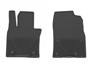 Mazda CX-50 Floor Mats - Front - WeatherTech - All-Weather - Black - `23-`24 Mazda CX-50 Floor Mats - Front - WeatherTech - All-Weather - Black - `23-`24
