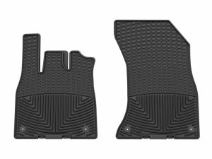 Audi Q5 Floor Mats - Front - WeatherTech - All-Weather - Black - `18-`25 Audi Q5 Floor Mats - Front - WeatherTech - All-Weather - Black - `18-`25