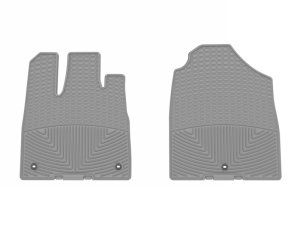 Honda Pilot Floor Mats - Front - WeatherTech - All-Weather - Grey - `23-`25