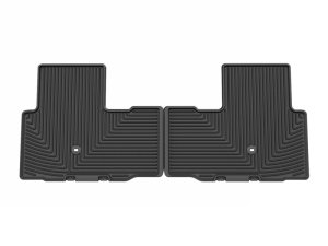Honda Pilot Floor Mats - Rear - WeatherTech - All-Weather - Black - `23-`25