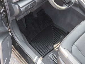 Subaru Crosstrek Floor Mats - Front - WeatherTech - All-Weather - Black - `24-`26
