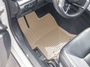 Subaru Crosstrek Floor Mats - Front - WeatherTech - All-Weather - Tan - `18-`23