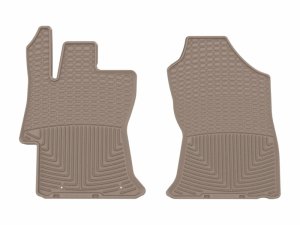 Subaru Crosstrek Floor Mats - Front - WeatherTech - All-Weather - Tan - `18-`23 Subaru Crosstrek Floor Mats - Front - WeatherTech - All-Weather - Tan - `18-`23