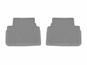 Subaru Impreza Floor Mats - Rear - WeatherTech - All-Weather - Grey - `17-`23 Subaru Impreza Floor Mats - Rear - WeatherTech - All-Weather - Grey - `17-`23