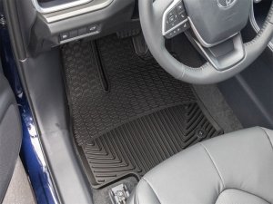 Lexus TX Rubber Floor Mats - Front - WeatherTech - All-Weather - Black - `24-`25