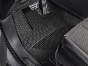 Lexus TX Rubber Floor Mats - Front - WeatherTech - All-Weather - Black - `24-`25