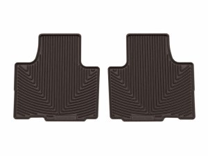 Lexus TX Floor Mats - Rubber - Rear - WeatherTech - All-Weather - Black - `24-`26 Lexus TX Floor Mats - Rubber - Rear - WeatherTech - All-Weather - Black - `24-`26
