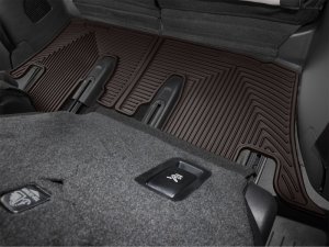 Lexus TX Rubber Mats - Rear - WeatherTech - All-Weather - Cocoa - `24-`26