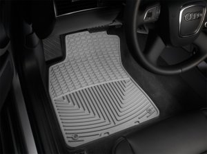 Audi A6 Floor Mats - Front - WeatherTech - Rubber - Grey - `95-`04