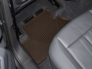 Audi Q5 Floor Mats - Rear - WeatherTech - All-Weather - Cocoa - `18-`25