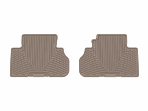 Audi Q5 Floor Mats - Rear - WeatherTech - All-Weather - Tan - `18-`25 Audi Q5 Floor Mats - Rear - WeatherTech - All-Weather - Tan - `18-`25