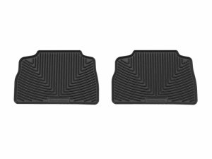 BMW X6 Rubber Floor Mats - Rear - WeatherTech - All-Weather - Black - `20-`26 BMW X6 Rubber Floor Mats - Rear - WeatherTech - All-Weather - Black - `20-`26