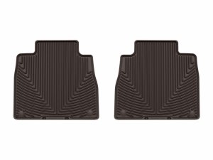 Mercedes-Benz AMG GLS 63 Rubber Floor Mats - Rear - WeatherTech - All-Weather - Cocoa - `20-`25 Mercedes-Benz AMG GLS 63 Rubber Floor Mats - Rear - WeatherTech - All-Weather - Cocoa - `20-`25