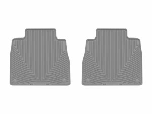 Mercedes-Benz AMG GLS 63 SUV Rubber Floor Mats - Rear - WeatherTech - All-Weather - Grey - `20-`25 Mercedes-Benz AMG GLS 63 SUV Rubber Floor Mats - Rear - WeatherTech - All-Weather - Grey - `20-`25