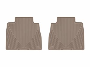 Mercedes-Benz AMG GLS 63 Floor Mats - Rear - WeatherTech - All-Weather - Tan - `20-`25 Mercedes-Benz AMG GLS 63 Floor Mats - Rear - WeatherTech - All-Weather - Tan - `20-`25