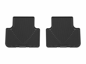 Audi Q7 Floor Mats - Rear - WeatherTech - All-Weather - Black - `17-`25 Audi Q7 Floor Mats - Rear - WeatherTech - All-Weather - Black - `17-`25